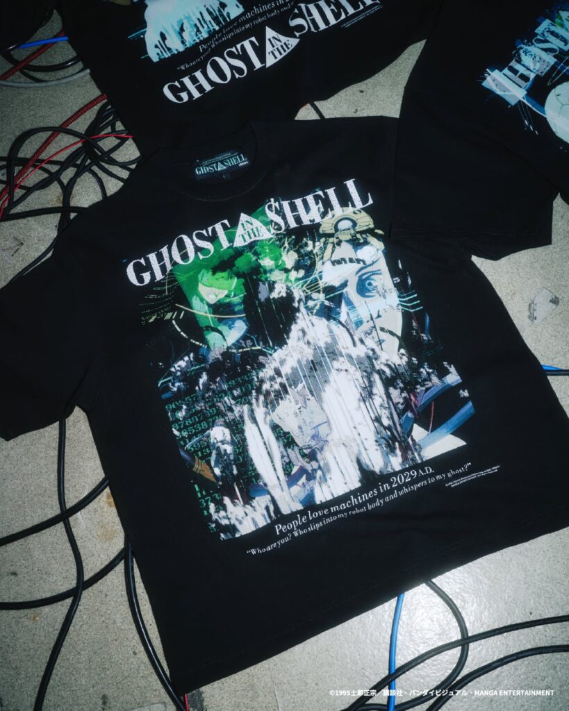 คอลเลคชั่นสุดเท่ atmos x GHOST IN THE SHELL 8 GHOST IN THE SHELL