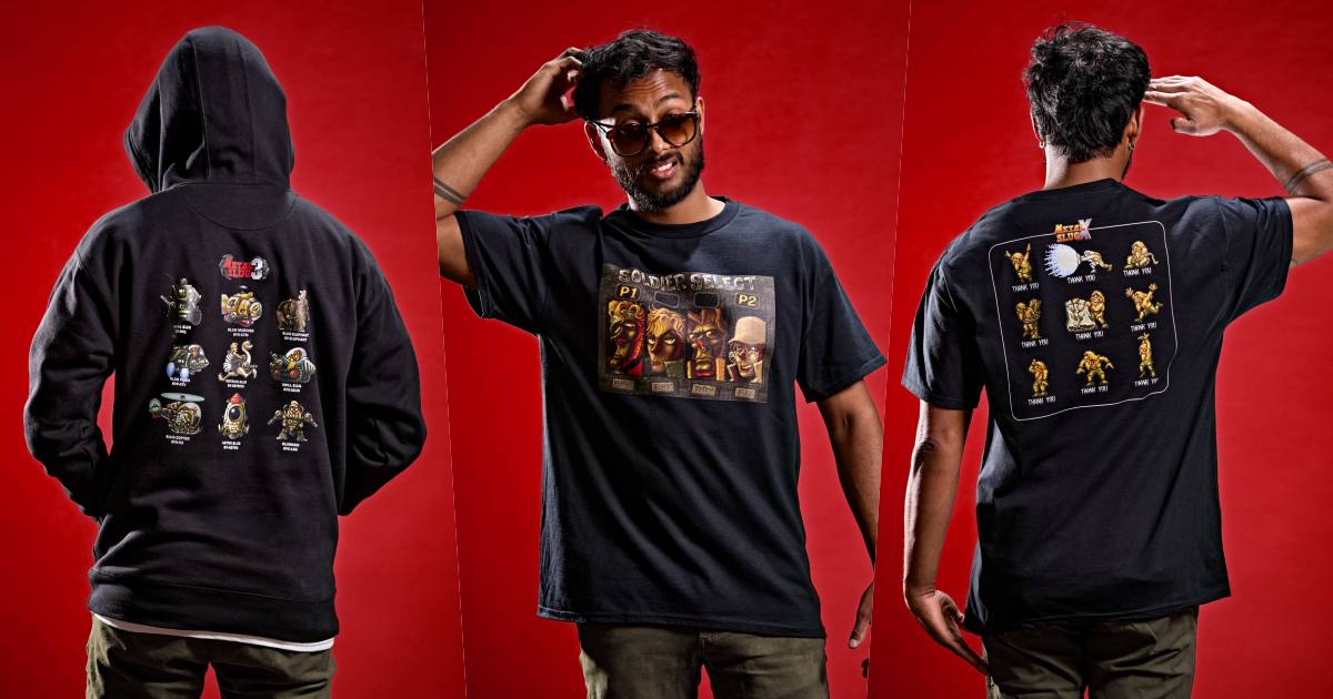 Mission Start! คอลเลคชั่นเสื้อจากเกมแอคชั่นสุดมันส์ฮา Metal Slug 3