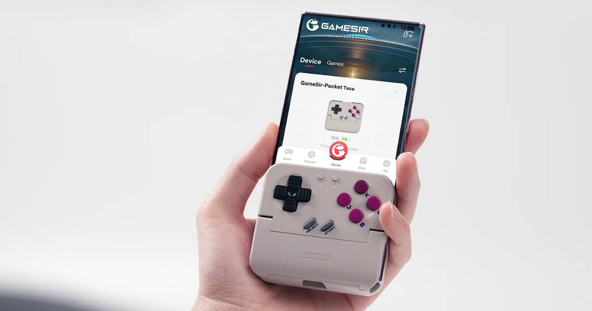 Pocket Taco อุปกรณ์เสริมสำหรับมือถือ ใช้เล่นเกมง่าย พกพาสะดวก