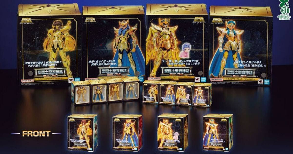 กาชาปองชุดครอธประจำราศี Saint Seiya ชุดที่สองมาแล้ว 1 กาชาปองชุดครอธประจำราศี Saint Seiya ชุดที่สองมาแล้ว