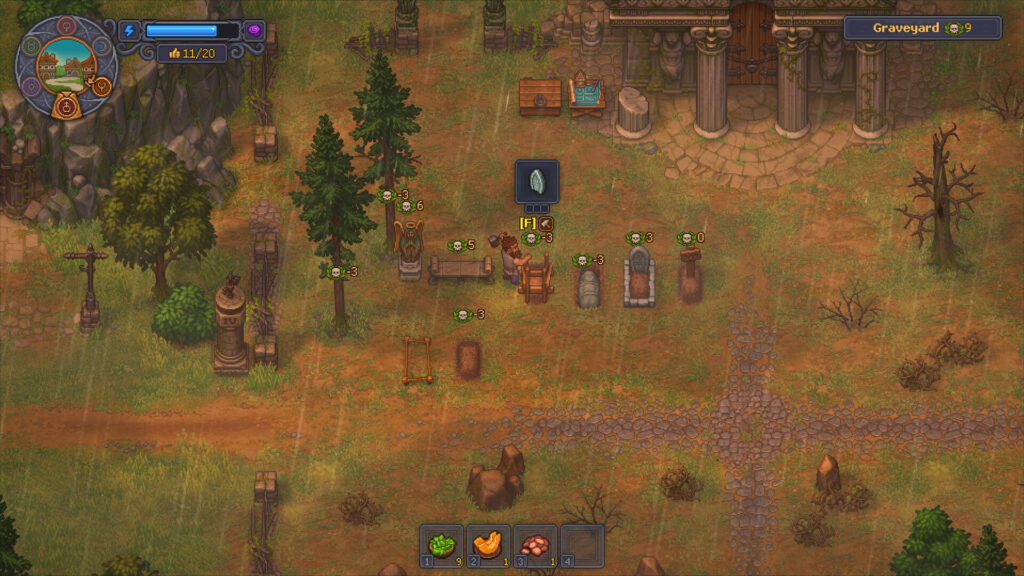 Graveyard Keeper อีกหนึ่งเกมที่คล้ายเกมดังเตรียมส่งภาคสองออกวางจำหน่าย 3 Graveyard Keeper