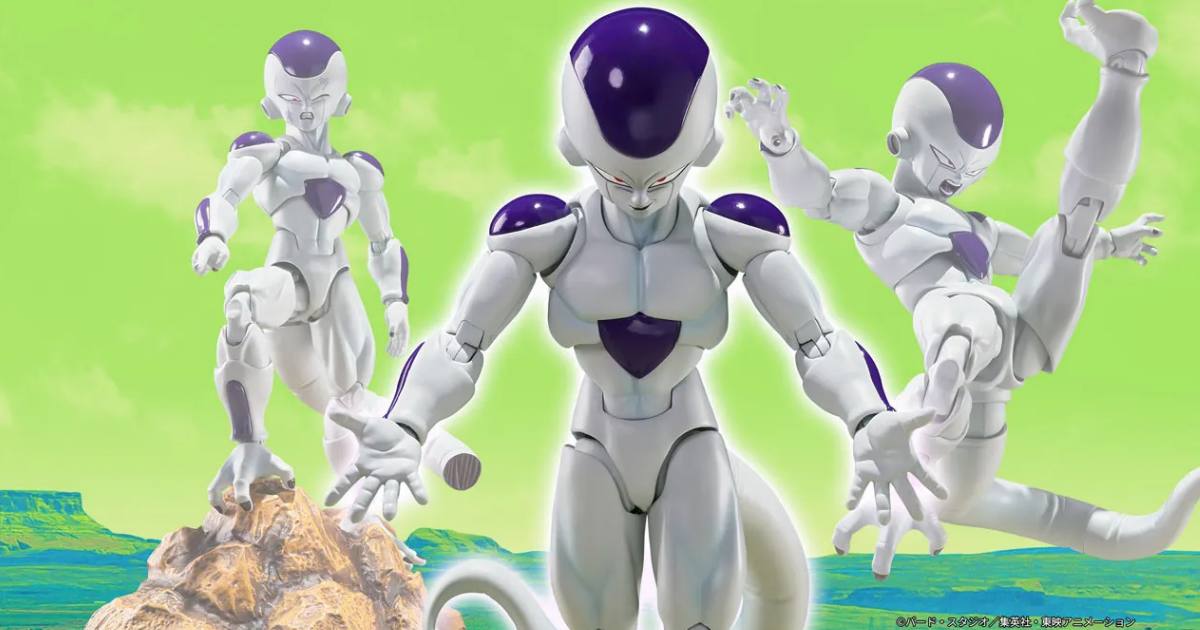 S.H.Figuarts เปิดตัวฟิกเกอร์ท่านฟรีเซอร์ร่าง 4 ตัวร้ายระดับจักรวาลแห่ง Dragonball Z