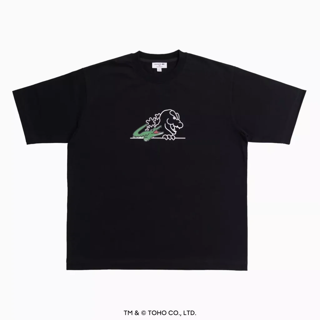 เครื่องแต่งกายคอลเลคชั่นพิเศษปี 2026 กับ LACOSTE x GODZILLA 2.0 2 GODZILLA