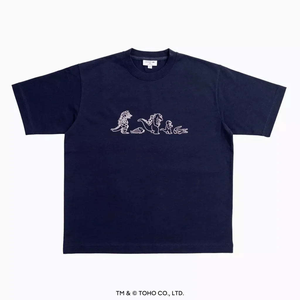 เครื่องแต่งกายคอลเลคชั่นพิเศษปี 2026 กับ LACOSTE x GODZILLA 2.0 7 GODZILLA