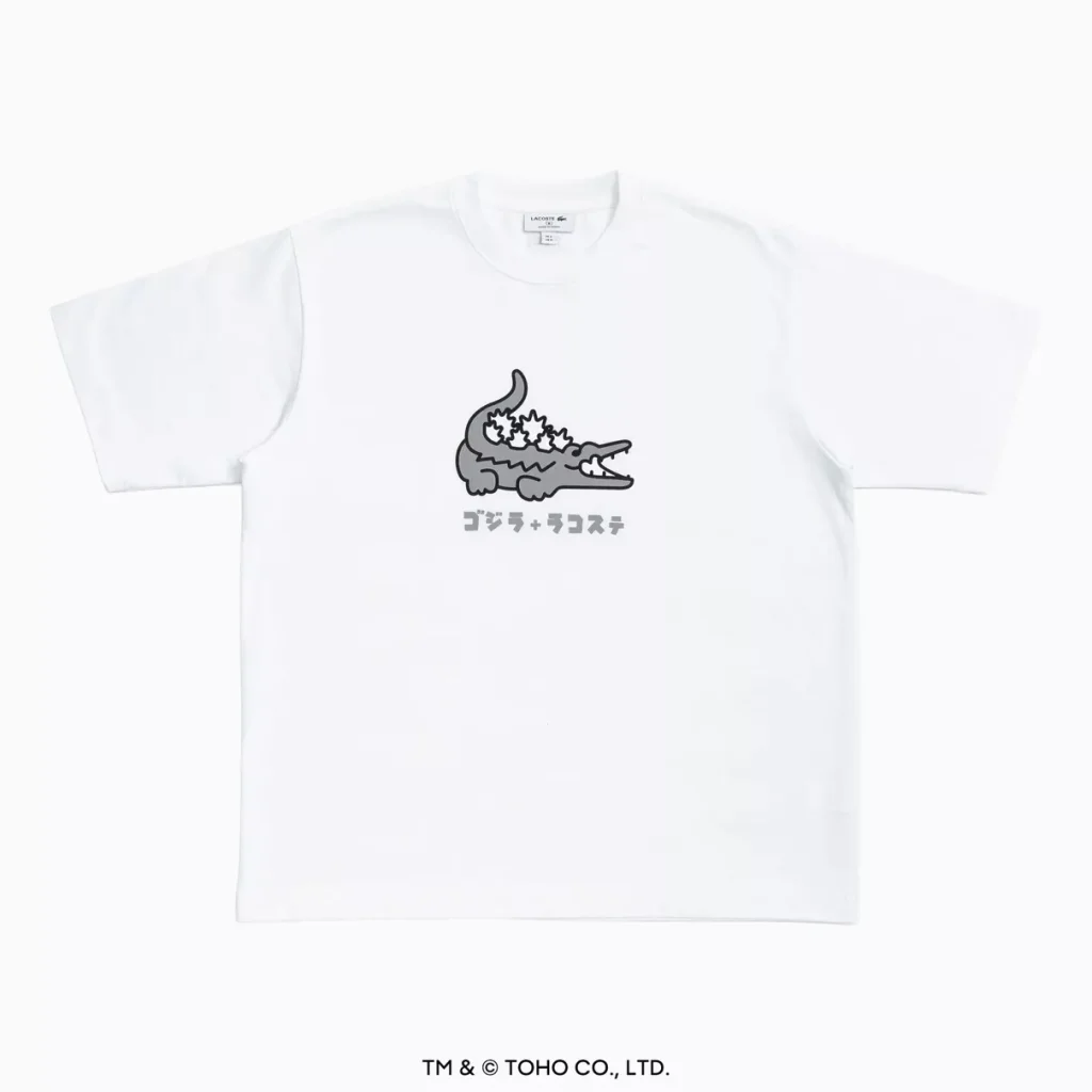 เครื่องแต่งกายคอลเลคชั่นพิเศษปี 2026 กับ LACOSTE x GODZILLA 2.0 8 GODZILLA
