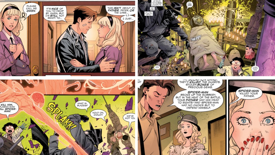 อุ่นเครื่องก่อนดูซีรีส์ เนื้อเรื่อง Spider-Man Noir ในคอมมิคล่าสุด