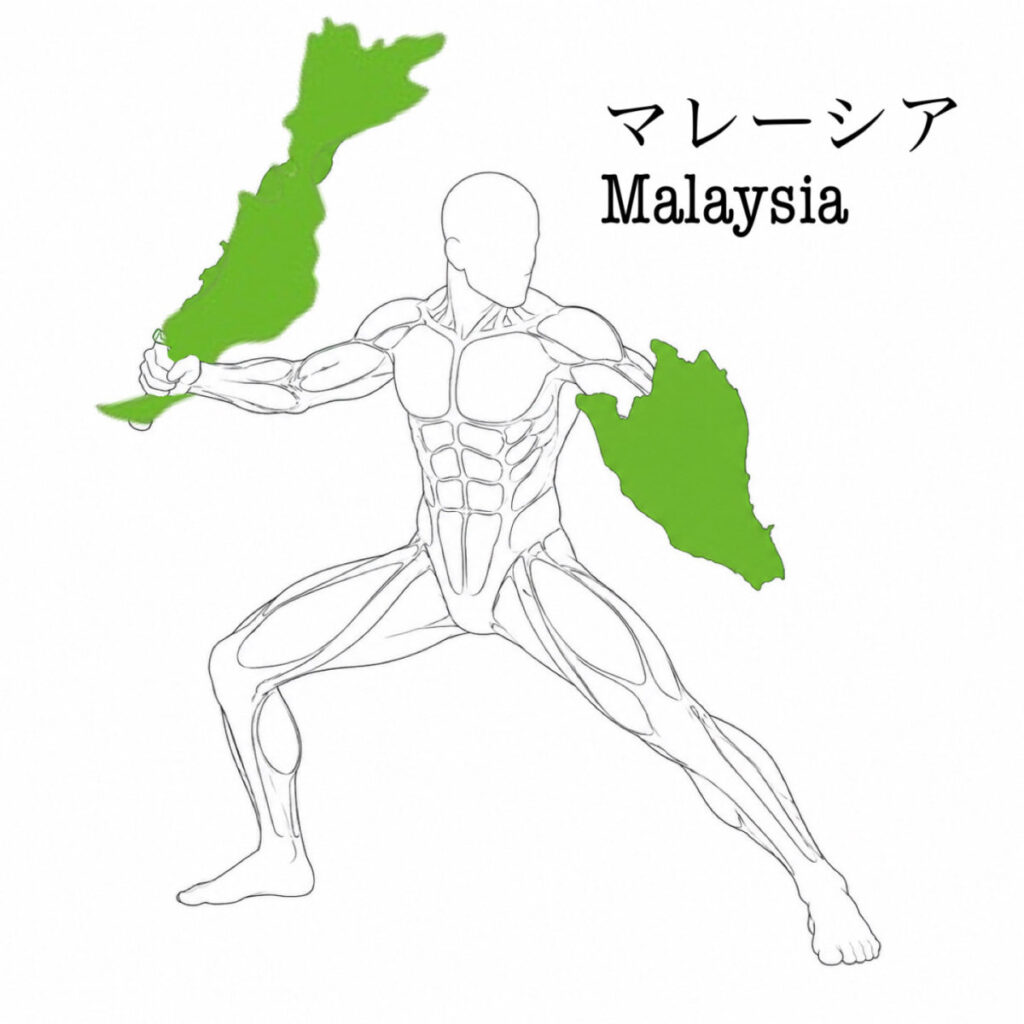 ไวรัลสุดปั่นจากชาวเน็ตมาช่วยกันออกแบบ “อาวุธจากรูปร่างประเทศ”