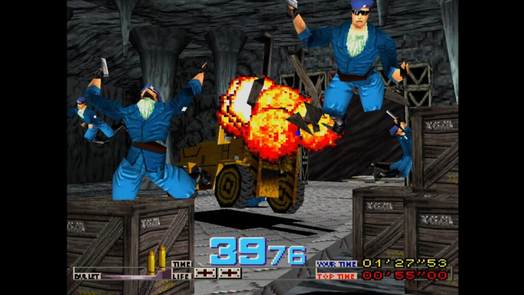 จากความสนุกสุดคลาสสิคบน PS1 เกม TIME CRISIS มาสู่ PS4 และ PS5 แล้ว 4 TIME CRISIS
