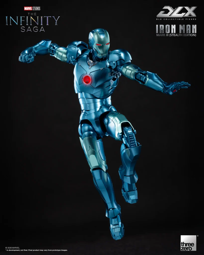แอคชั่นฟิกเกอร์ Iron Man Mark 3 (Stealth Edition) จาก ThreeZero 3 Iron Man