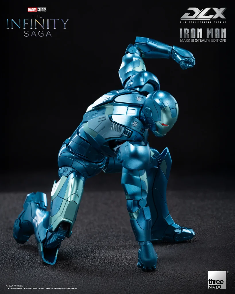 แอคชั่นฟิกเกอร์ Iron Man Mark 3 (Stealth Edition) จาก ThreeZero 7 Iron Man