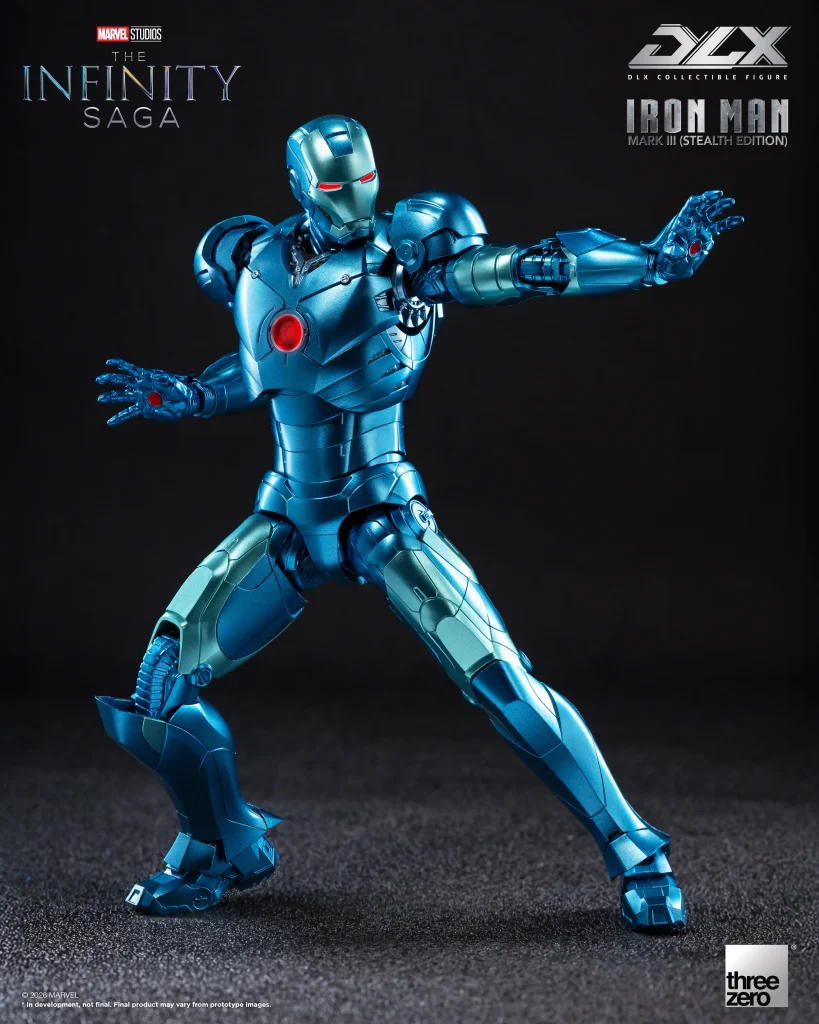 แอคชั่นฟิกเกอร์ Iron Man Mark 3 (Stealth Edition) จาก ThreeZero 6 Iron Man