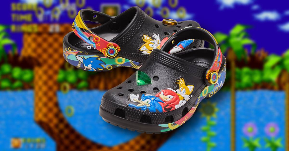รองเท้า Sonic the Hedgehog คอลเลคชั่นใหม่จาก Crocs