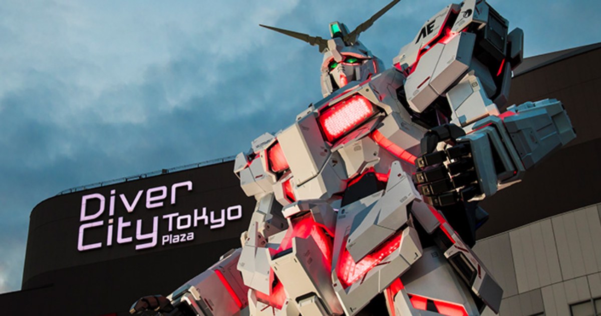 เตรียมปลดระวาง Gundam Unicorn ที่โอไดบะประเทศญี่ปุ่นเดือนสิงหาคม 2026