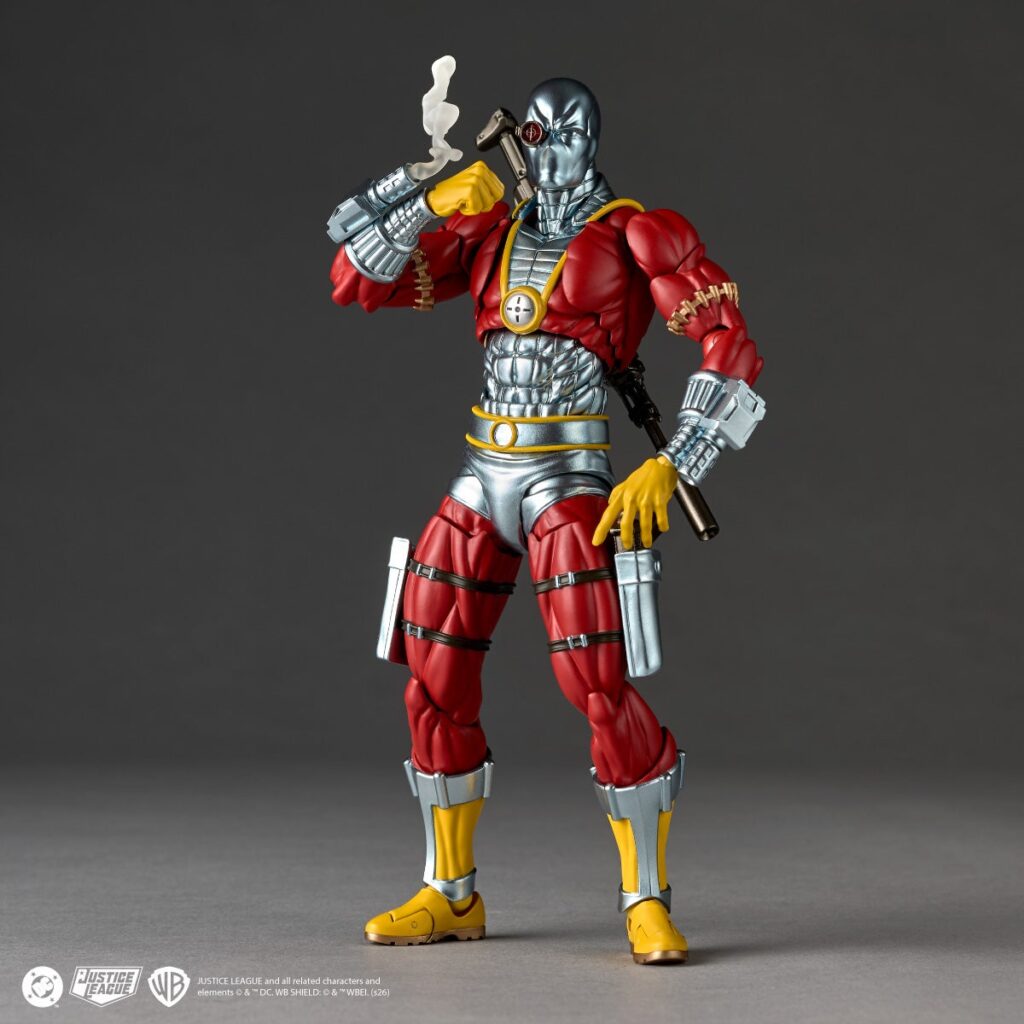Deadshot จาก Suicide Squad ได้ถูกนำผลิตเป็นฟิกเกอร์ของ Revoltech Amazing Yamaguchi แล้ว 6 Deadshot