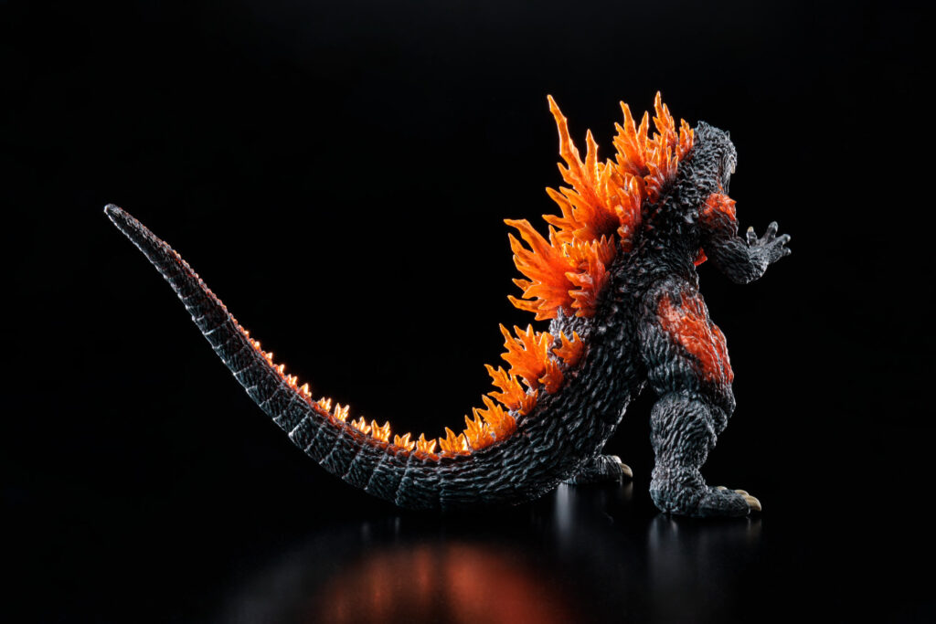 พลาสติกโมเดล Godzilla Burning Millennium สุดเร่าร้อนจาก AOSHIMA 5 Godzilla