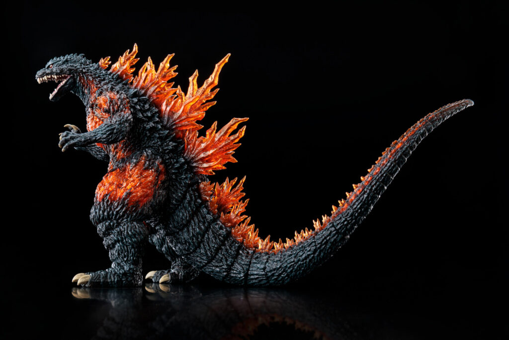 พลาสติกโมเดล Godzilla Burning Millennium สุดเร่าร้อนจาก AOSHIMA 6 Godzilla