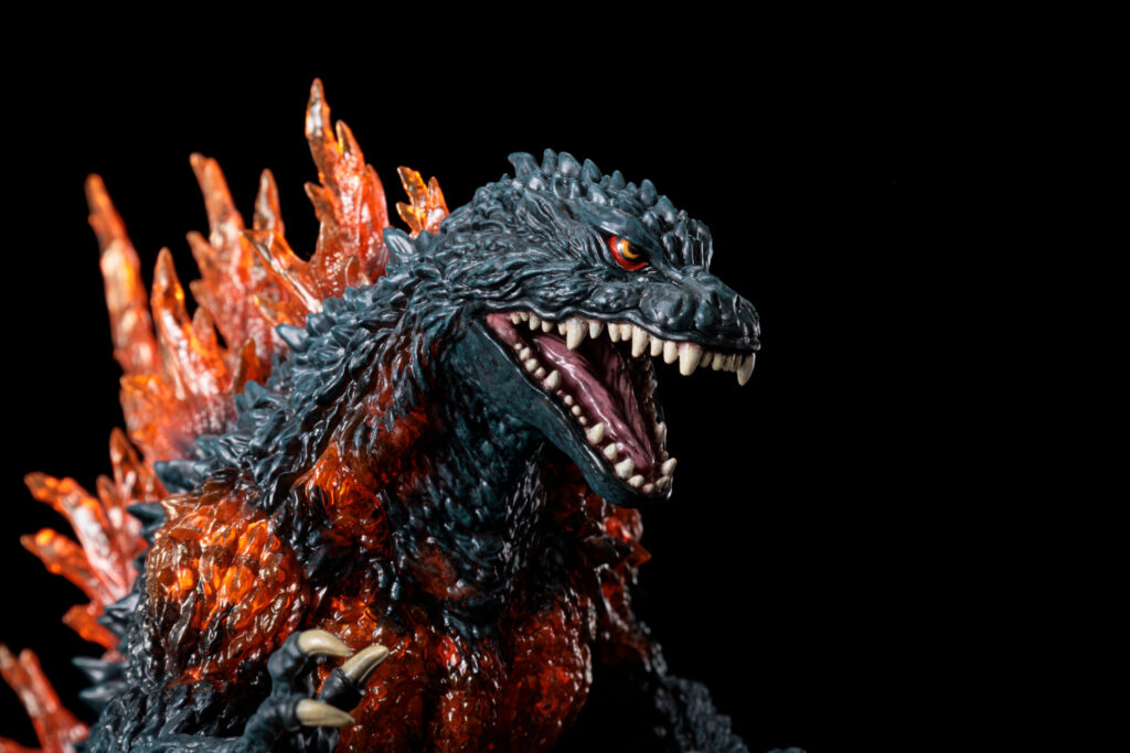 พลาสติกโมเดล Godzilla Burning Millennium สุดเร่าร้อนจาก AOSHIMA 7 Godzilla