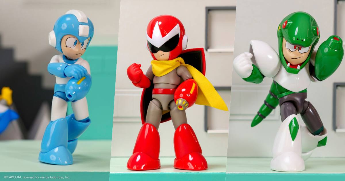 ฟิกเกอร์ซีรีส์ Rock Man ชุดใหม่จาก Jada Toys