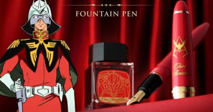 ปากกาหมึกซึมรุ่นลิมิเต็ดเอดิชั่น Char Aznable จากซีรีส์ Gundam