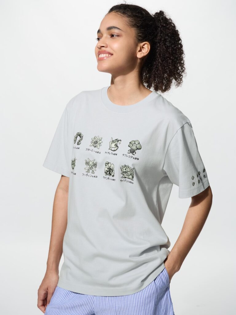 UNIQLO คอลเลคชั่นใหม่ลำดับที่ 2 จาก Pokemon ในลวดลาย Pixel สุดคลาสสิค 5 Pokemon