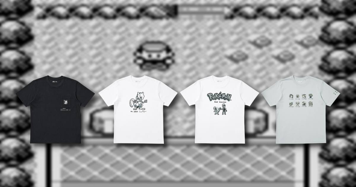 UNIQLO คอลเลคชั่นใหม่ลำดับที่ 2 จาก Pokemon ในลวดลาย Pixel สุดคลาสสิค