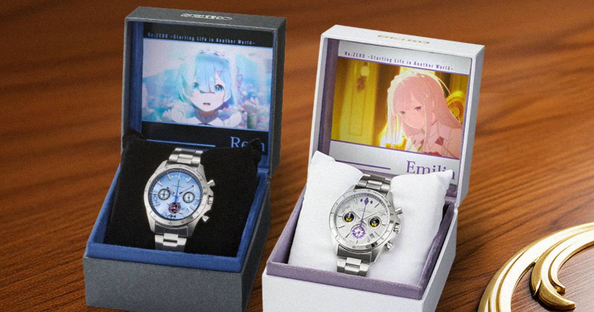 นาฬิการุ่นพิเศษ SEIKO x Re:ZERO Starting Life in Another World
