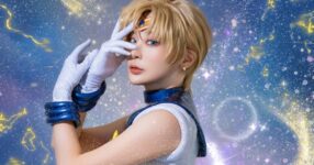 เป๊ะได้อีก! สาวชาวญี่ปุ่นแปลงโฉมเป็น Sailor Uranus จากซีรีส์ Sailor Moon S