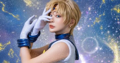 เป๊ะได้อีก! สาวชาวญี่ปุ่นแปลงโฉมเป็น Sailor Uranus จากซีรีส์ Sailor Moon S
