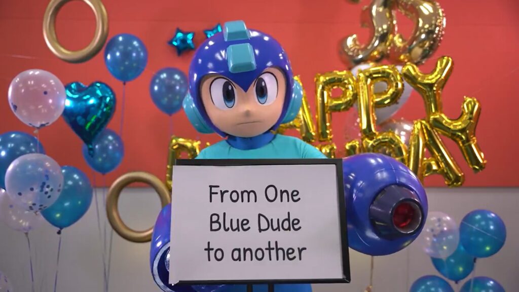 สองตำนานรุ่นใหญ่ Mega Man ร่วมอวยพรวันเกิด Sonic ครบรอบ 35 ปี 3 สองตำนานรุ่นใหญ่ Mega Man ร่วมอวยพรวันเกิด Sonic ครบรอบ 35 ปี