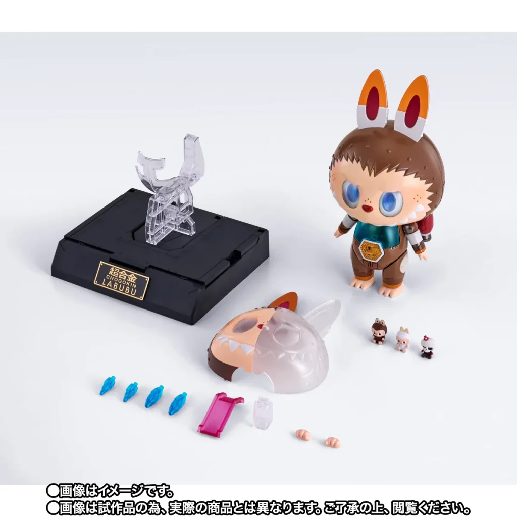 CHOGOKIN x LABUBU เปิดตัวหุ่นซุปเปอร์โรบอตสุดเซอร์ไพรส์ 5 CHOGOKIN x LABUBU เปิดตัวหุ่นซุปเปอร์โรบอตสุดเซอร์ไพรส์