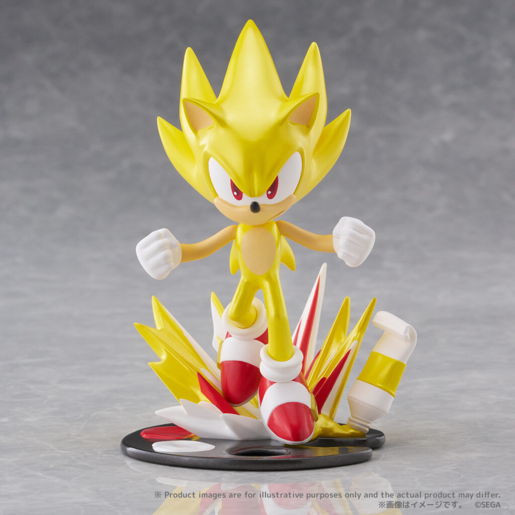 ฟิกเกอร์ "Sonic the Hedgehog" Super Sonic จาก PalVerse Palé 2 Sonic
