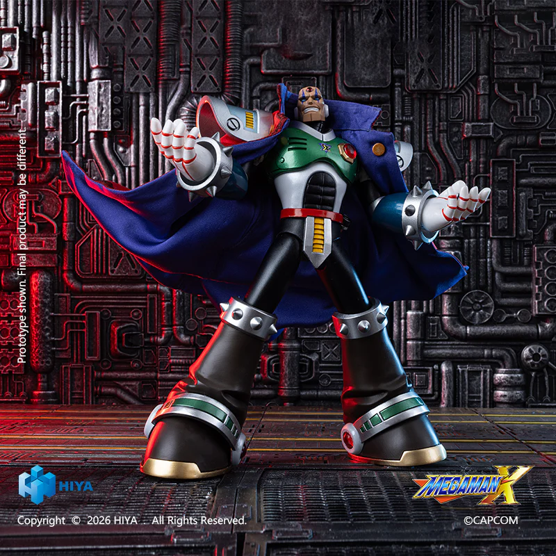 Sigma Action Figure ในซีรีส์ Mega Man X งานสวยน่าโดนจาก HIYA Toys 2 Mega Man X