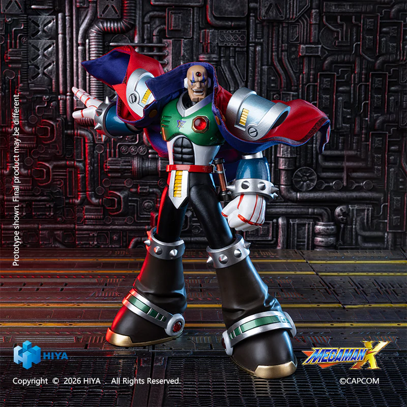 Sigma Action Figure ในซีรีส์ Mega Man X งานสวยน่าโดนจาก HIYA Toys 3 Mega Man X