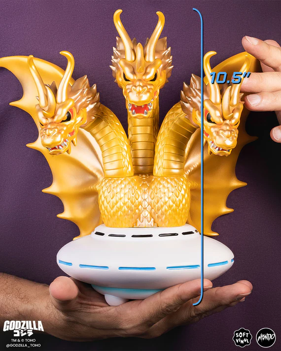 ฟิกเกอร์ King Ghidorah และ Godzilla งานน่ารักจาก Octeel 8 Godzilla