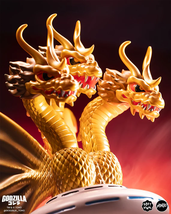 ฟิกเกอร์ King Ghidorah และ Godzilla งานน่ารักจาก Octeel 9 Godzilla
