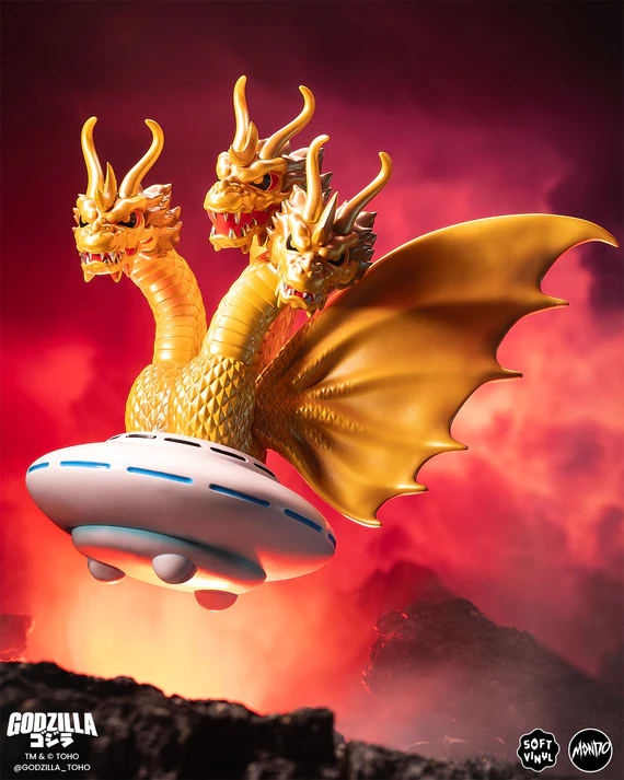 ฟิกเกอร์ King Ghidorah และ Godzilla งานน่ารักจาก Octeel 10 Godzilla