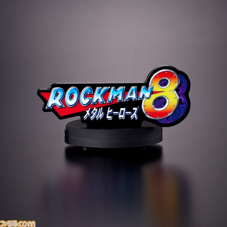 แท่นโลโก้อะคริลิก Rockman มาพร้อมเสียง BGM 11 Rockman