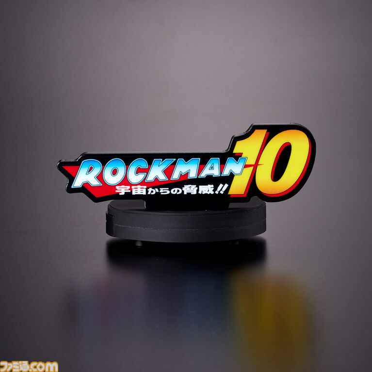 แท่นโลโก้อะคริลิก Rockman มาพร้อมเสียง BGM 13 Rockman