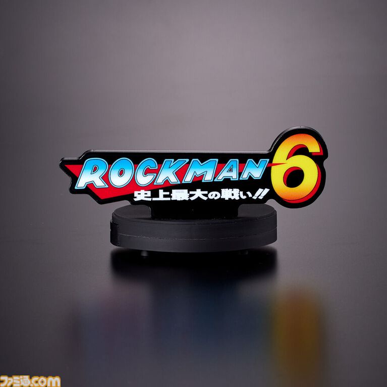 แท่นโลโก้อะคริลิก Rockman มาพร้อมเสียง BGM 9 Rockman