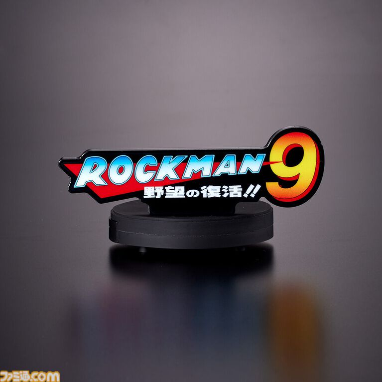 แท่นโลโก้อะคริลิก Rockman มาพร้อมเสียง BGM 12 Rockman