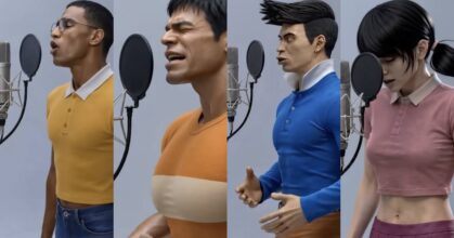 เพลงอย่างเท่ที่ถูกนำมาถ่ายทอดด้วยตัวละครที่อ้างอิงมาจากเรื่อง Doraemon