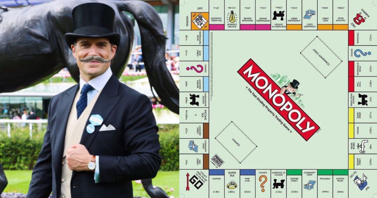เผยภาพแรก Henry Cavill ในชุดท็อปแฮท? แฟนๆ จับตาหนังคนแสดงจริง MONOPOLY
