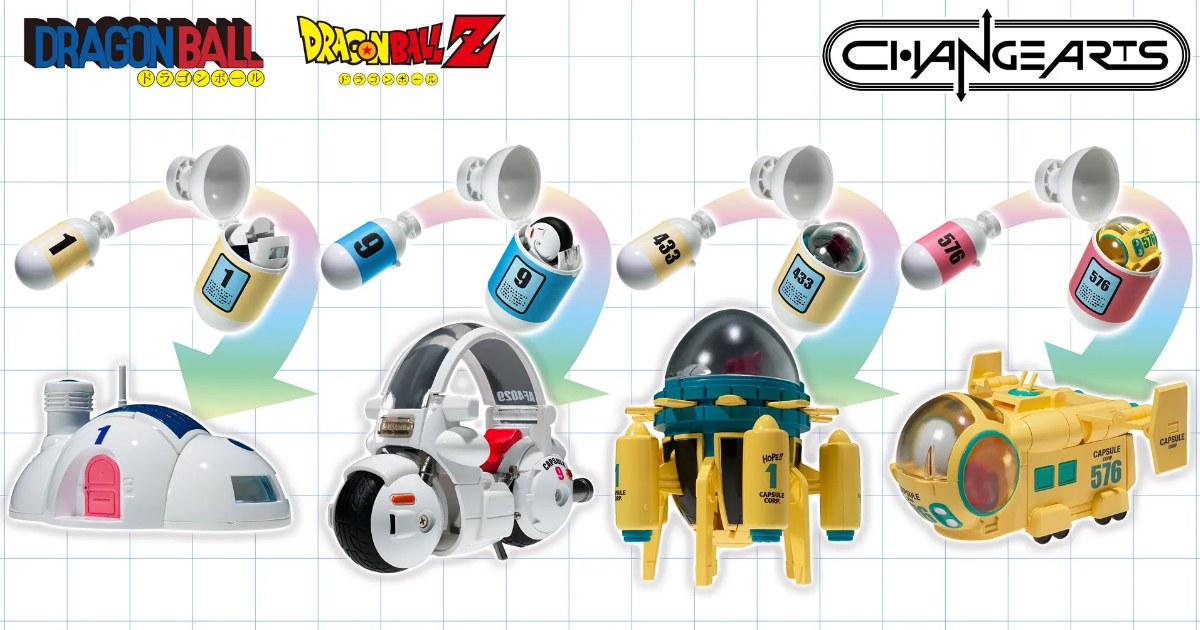 เจ๋ง! ฟิกเกอร์แคปซูลฮอยปอยจากเรื่อง Dragon Ball จาก Tamashii Nations