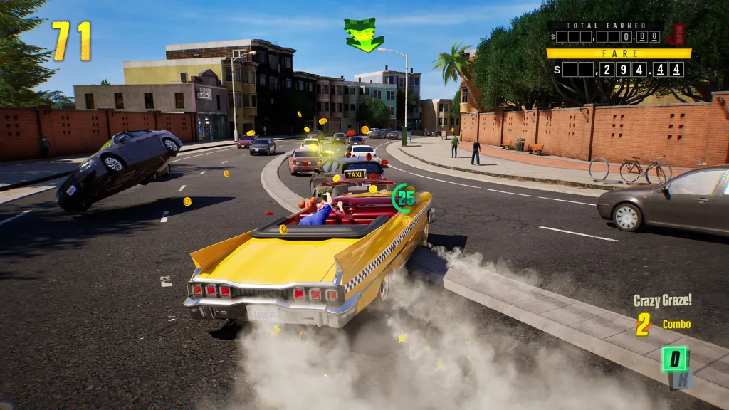 Crazy Taxi เปิดตัวอย่างเกมภาคใหม่เป็นที่เรียบร้อยแล้ว 3 Crazy Taxi