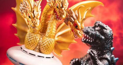 ฟิกเกอร์ King Ghidorah และ Godzilla งานน่ารักจาก Octeel