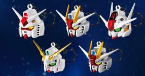 กล่องสุ่มพวงกุญแจหัว SD Gundam จาก BANDAI