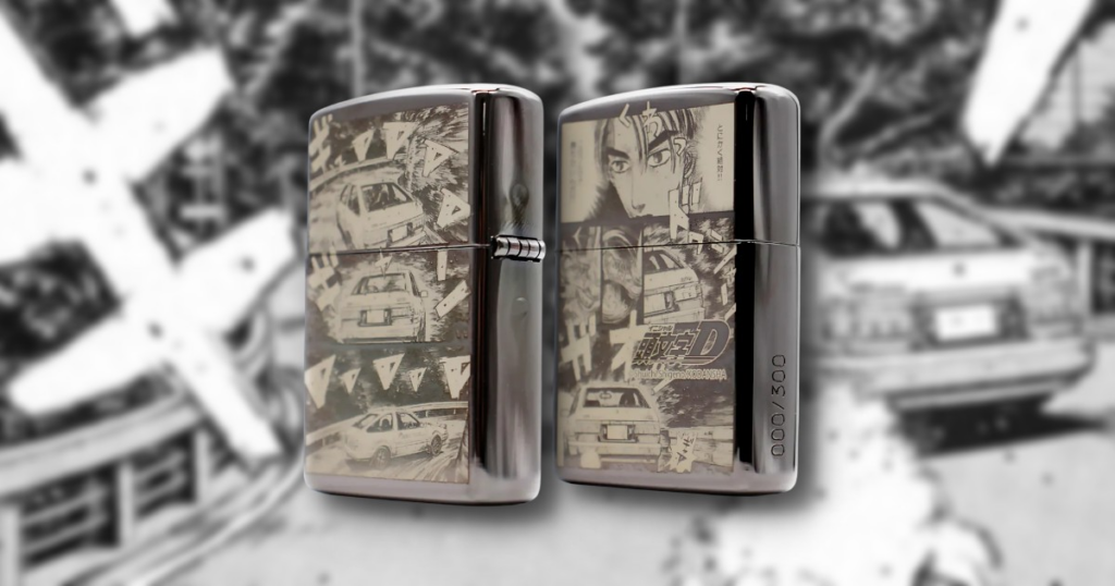 Zippo ส่งไฟแช็กลวดลายใหม่จาก Initial D