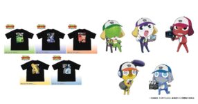 คอลเลคชั่นเสื้อยืด Sergeant Keroro ฉบับโรงภาพยนตร์ จาก Animate