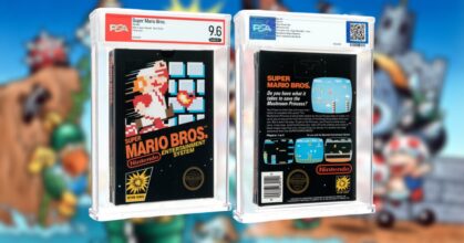 เกม Super Mario Bros. ปี 1985 ที่ยังไม่แกะซีล ถูกประมูลไปในราคาสูงถึง 3 ล้านดอลลาร์สหรัฐ