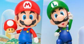 ความน่ารักของลุงหนวดกับมาอีกครั้งกับด๋อย Mario และ Luigi